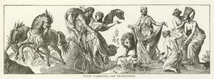 Pluto Carrying Off Proserpine by American School