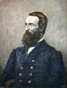 Portrait of David Dixon Porter (1813-91), Admiral in the Federal Navy by American School