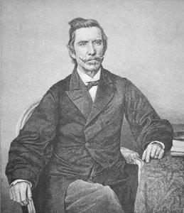 Portrait of Rear Admiral Semmes, captain of Confederate raider Alabama