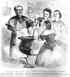 Presidential Pot Pie, from Frank Leslies Budget of Fun, 1st October, 1860