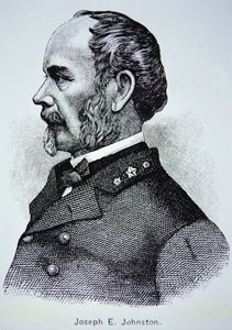 Portrait of General Joseph E. Johnston (1807-1891) by American School