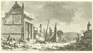Ruins of Richmond, Main Street, April 1865 by American School