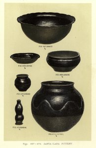 Santa Clara Pottery by American School