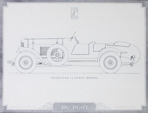 Speedster - LeMans Model, DuPont Motor Cars, 1921