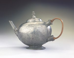 Teapot, from Boston, Massachusetts, 1740-60
