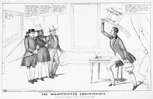 The Disappointed Abolitionists by American School