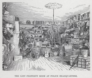 The Lost Property Room at Police Headquarters by American School