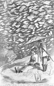 The Winter of their Discontent, Jeff and his Lieutenant Overtaken in a Snowstorm of Ballots, c.1894