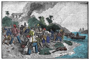 The Death of Captain Edward Davis