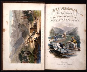 Title Page of California, its past history, its present position, its future prospects by G.A. Fleming, 1850
