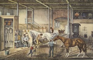 Trotting Cracks At Home, A Model Stable
