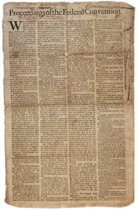 U.S. Constitution, c.10th September 1787