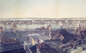 View of Manhattan from Brooklyn, 1837