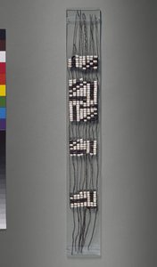Wampum Belt, American Iroquoian or Algonquian tribe, possible 17th century by American School