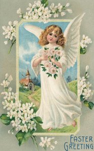 Winged Easter Angel