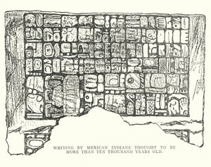 Writing by Mexican Indians Thought to Be More Than 10,000 Years Old by American School
