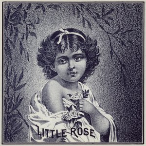 Young Girl Holding Roses by American School