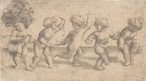 Five Dancing Putti