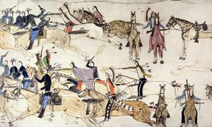 Retreat of Major Marcus Reno