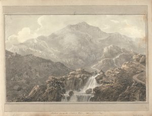 Views in England, Scotland and Wales: Ascent Towards Levers Farm Near Coniston by Amos Green