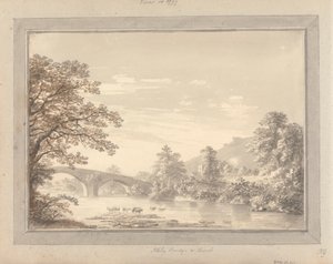 Views in England, Scotland and Wales: Ilkley Bridge and Church