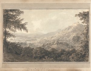 Views in England, Scotland and Wales: Loughrig with part of Windemere from the Terrace at Hill Top Cottage by Amos Green
