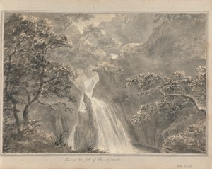 Part of the Fall of the Mynach by Amos Green