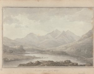 Views in England, Scotland and Wales: Snowdon, from Capel Cerrig by Amos Green