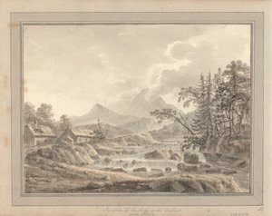Views in England, Scotland and Wales: Tour in Scotland; Junction of the Lochy and the Dochart near Killin