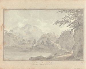 Tour in Scotland; Loch van-a-char, with the Mountain Called Benvenue by Amos Green