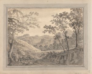 Mountainous Landscape with Road