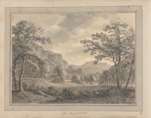 Views in England, Scotland and Wales; Tour in Scotland: Near Derwent Water by Amos Green