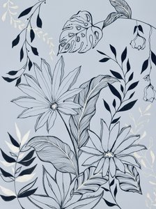 Serene Tropical Foliage