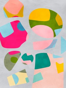 Minimal Cutout Colorful