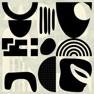 Squares Black and White 1 Copy by Ana Rut Bre