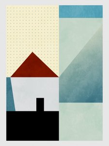 Spaces Blue House by Ana Rut Bre