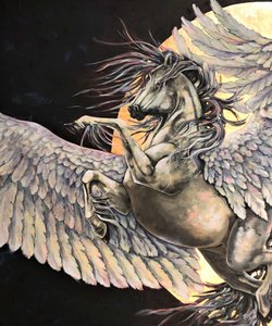 Golden Pegasus Rising