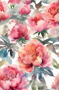 Soft Pink Peonies