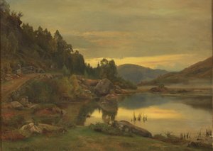 Mountain Landscape. Paris