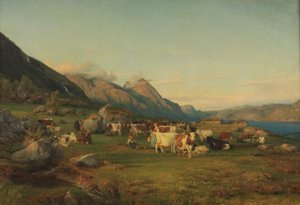 Landscape with Cows