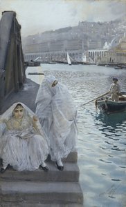 From Algiers Harbor by Anders Leonard Zorn