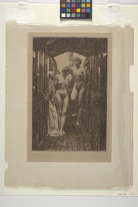 Le Cabine by Anders Leonard Zorn