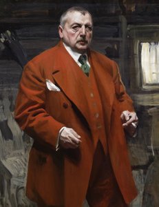 Self-Portrait in Red