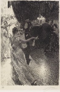 The Waltz by Anders Leonard Zorn