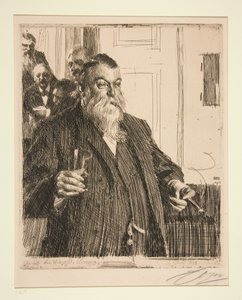 A Toast II by Anders Zorn