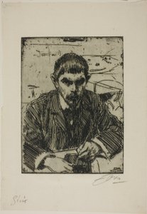 Albert Engström by Anders Zorn
