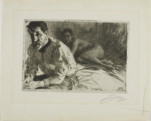 Augustus Saint-Gaudens II (Saint-Gaudens and His Model)