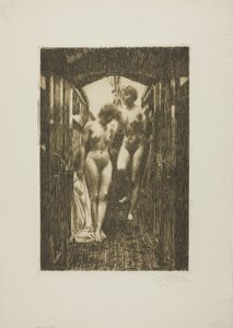 Cabin by Anders Leonard Zorn