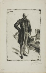 Colonel Lamont I (Whole length) by Anders Leonard Zorn