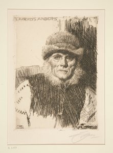 Dalecarlian Peasant by Anders Zorn